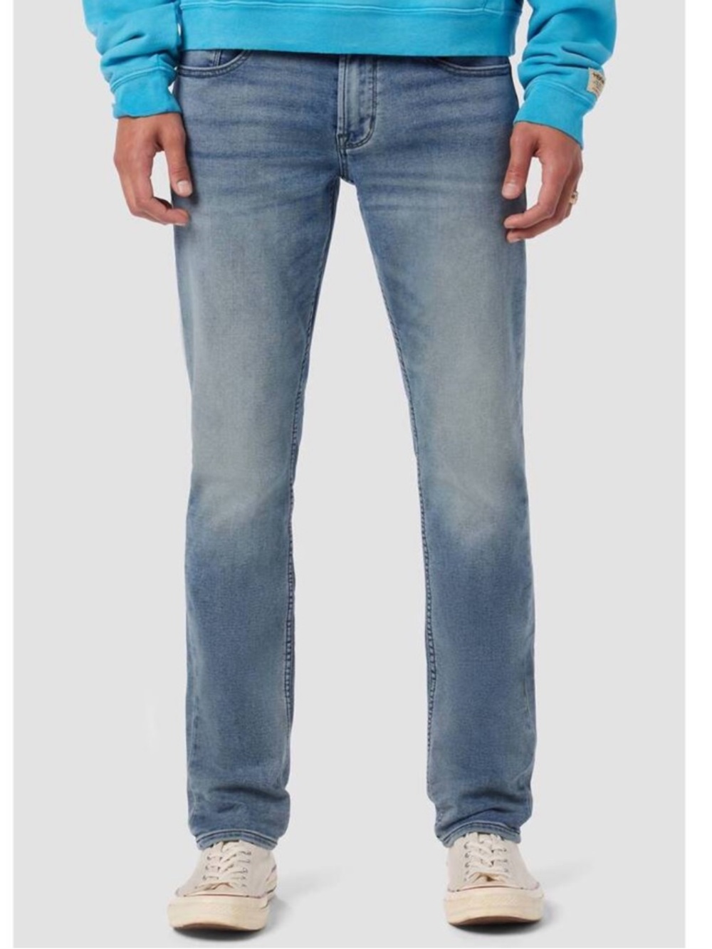HUDSON Blake Surfside Men’s Straight Leg Blue Wash Jeans Denim Pants NWT $274